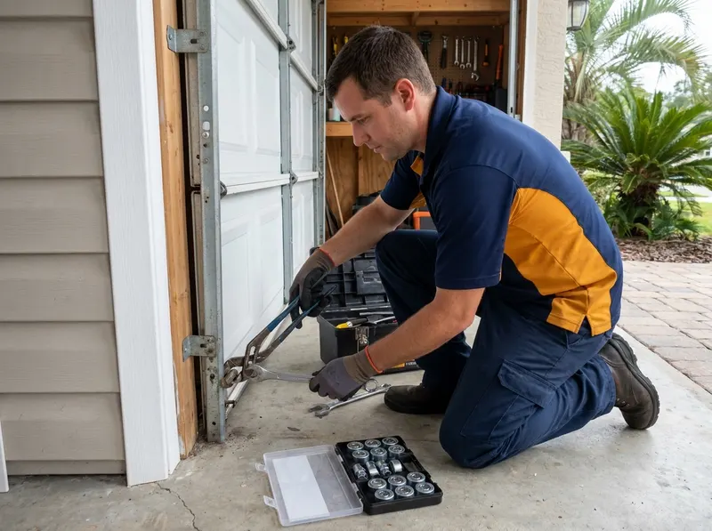 Garage Door Roller Replacement in Panama City, FL