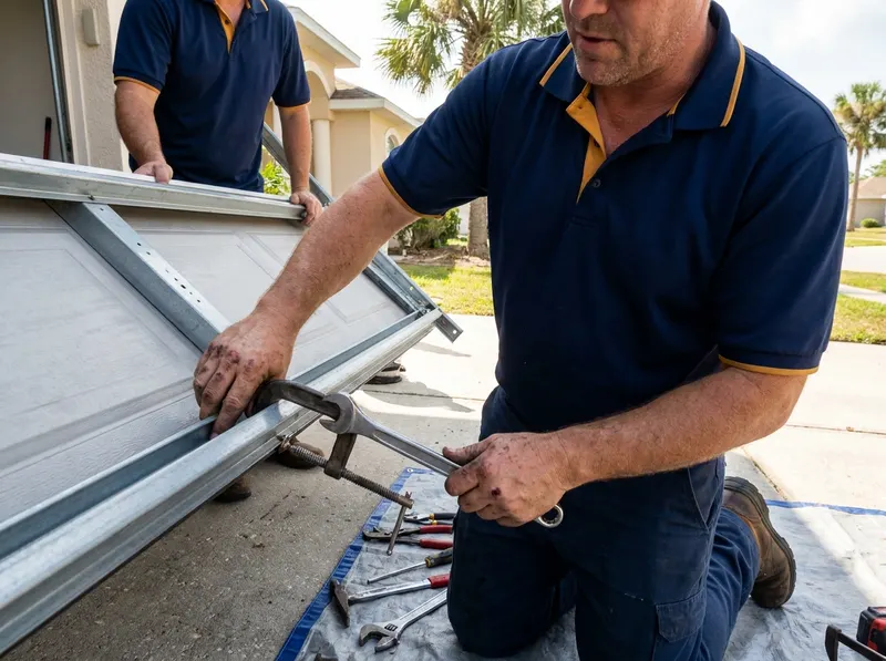 Off-Track Garage Door Repair in Panama City, FL